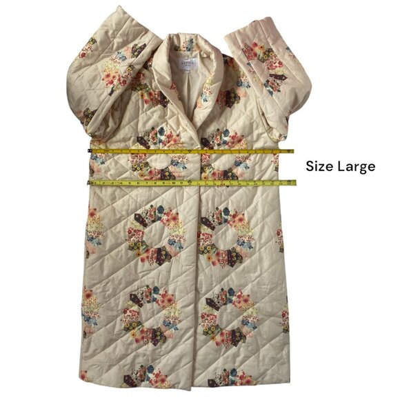 NEW Samantha Sipos Quilted Sunburst Coat - Picture 14 of 16